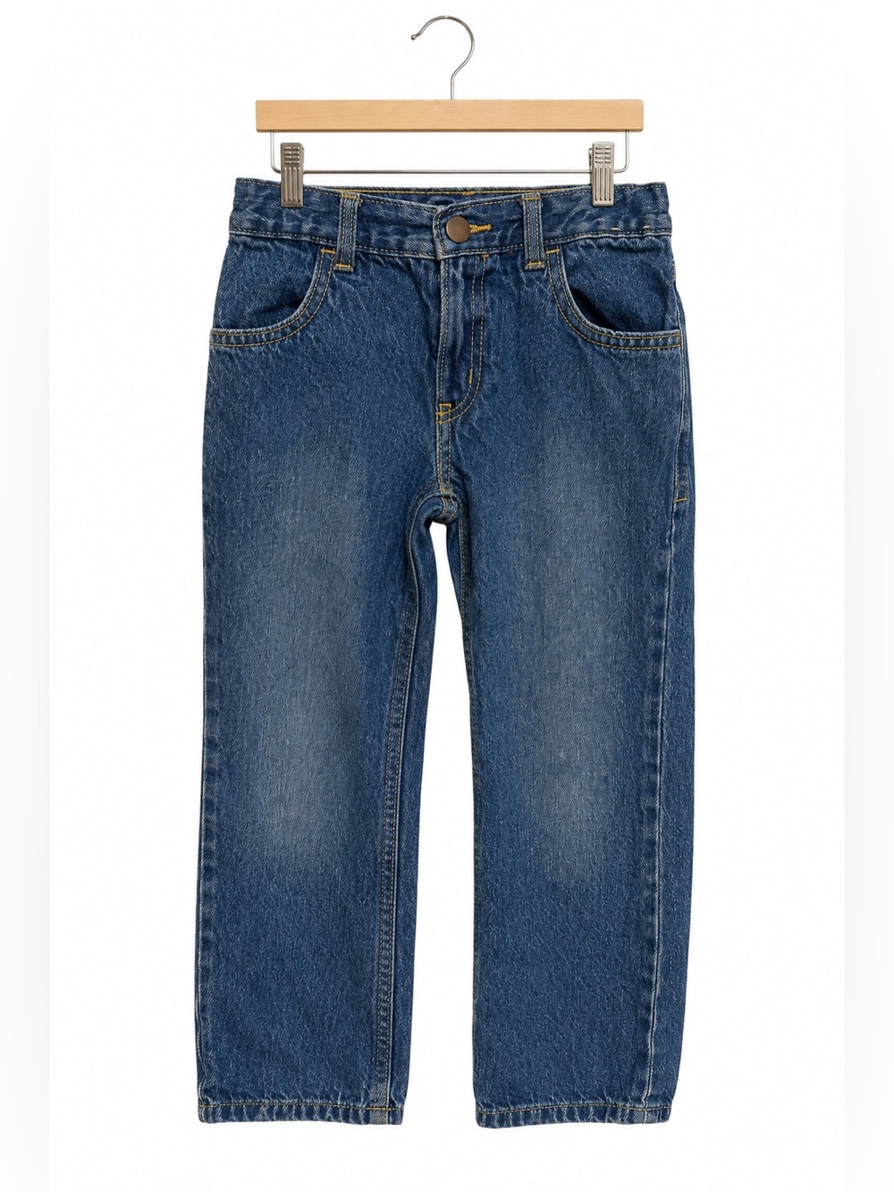 Gymboree Classic Straight Leg Jeans Adjustable Waist Kids Size‎ 5 Medium Wash